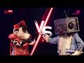 Cassette Rockstar Vs Lady Cow Semi Final Battle The Mask Singer Myanmar Season 3 Ep 18