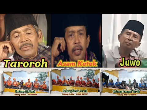 INDANG PARIAMAN || Taroroh - Asam Ketek - Juwo ||  INDANG TIGO SANDIANG