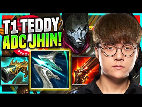 TEDDY SHOW YOU WHY JHIN IS SO BROKEN! - T1 Teddy Plays Jhin ADC vs Swain! | Preseason 11
