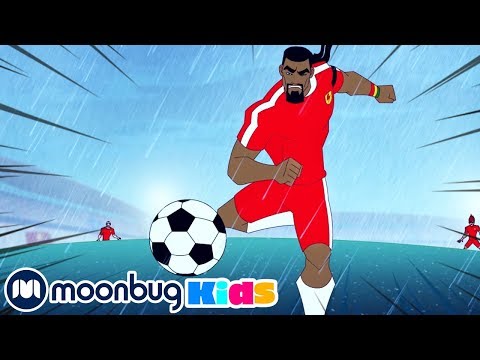 Season1, Episode 1 - Dancing Rasta On a Ice | SupaStrikas Soccer kids cartoons | #soccer #football