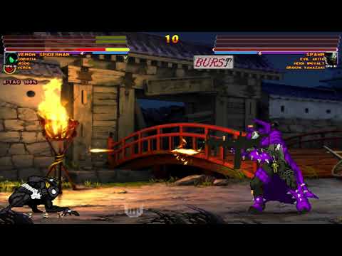 Sophitia, Jisoo, Vergil, Venom Spiderman vs Evil Akito, Spawn, O. Yamazaki, Heidi | 4K MUGEN: ETB