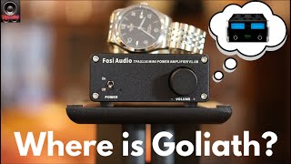 Fosi Audio V1.0B Class D Mini Amplifier Unboxing