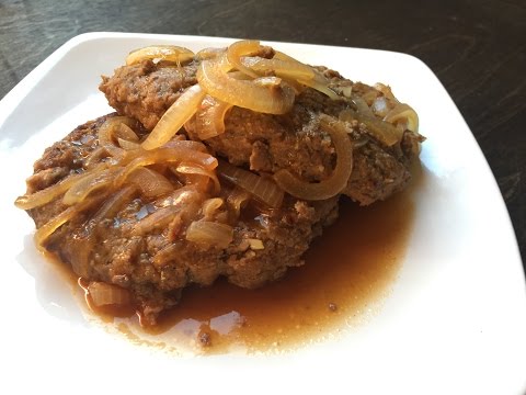 The Best Salisbury Steak Recipe - Cooking With The Kids