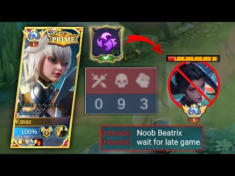 NEW BEATRIX BEST 100% BRUTAL ONE SHOT BUILD INSTANT DELETE!!