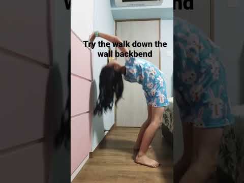 How to fall into a backbend / bridge #Verene #backbend #dance #gynastics #bridge