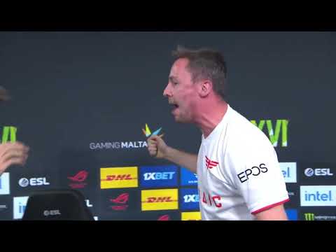 Cadian going crazy after sending Astralis home ✈️