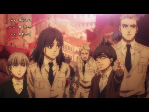 Attack on Titan Season 4 Episode 4 - Ending [1080p]