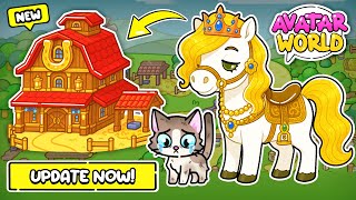 RICH and POOR ANIMAL SHELTER?! NEW UPDATE IN AVATAR WORLD