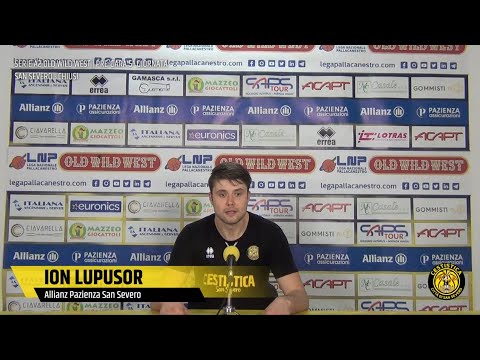 04/11/2022 | Conferenza Stampa pre-partita - Chieti vs San Severo - Ion Lupusor