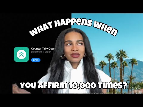 i affirmed 10,000 times and THIS happened instantly