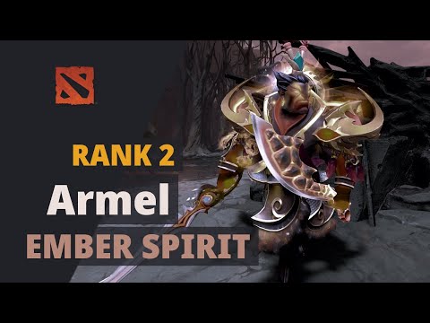Armel (Rank 2) plays Ember Spirit Dota 2 Full Game