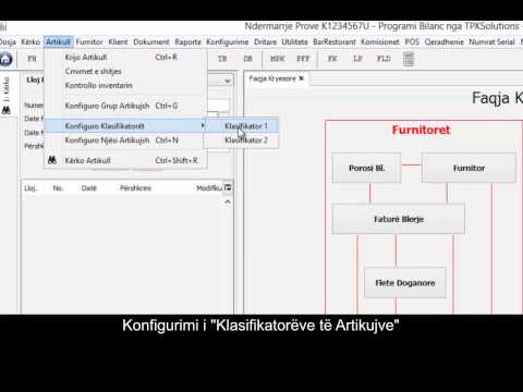 Konfigurimi i Grupeve,Klasifikatoreve dhe Njesive
