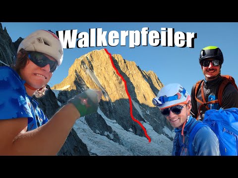 Wagnis Walkerpfeiler - Durch die Nordwand der Grandes Jorasses 4208m
