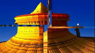 Mandelbulb 3D- Mixture Twareg & Indian Culture -  Mustt Mustt (Tinariwen & Kiran Ahluwalia)