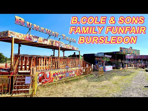 B.Cole & Sons Family Funfair Bursledon Vlog 18th July 2020