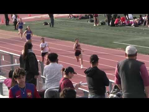 Girls JV 200M Heat 3 I Del Rio League Prelims I April 24, 2025 I El Rancho High School Track and Fie