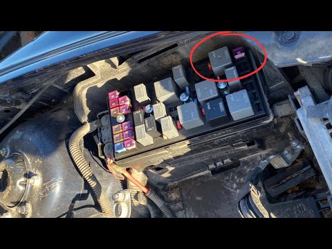 Starter and Starter Relay and Fuse Chevrolet Malibu 2008-2012 2.4l Location, Removal & Installation