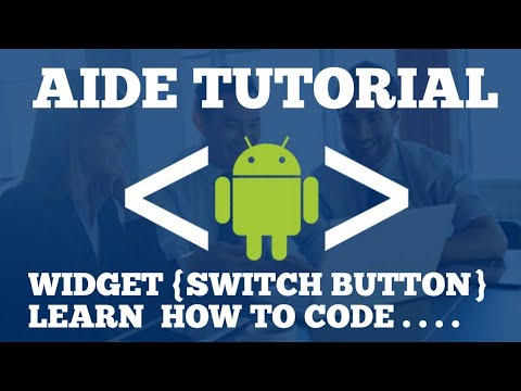Aide Widget Switch Button Tutorial