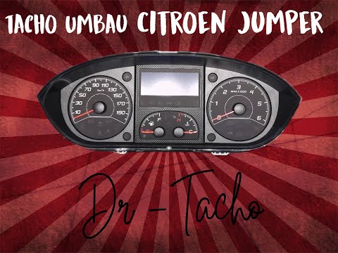 Umbau Tacho Fiat Ducato / Citroen Jumper / Peugeot Boxer