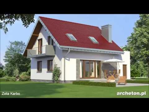 Projekt domu Zeta Karbo - archeton.pl