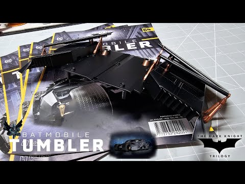 Build the 1:8 Scale Batmobile Tumbler from Hachette Partworks - Part 59-64