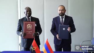 Հայաստանի ԱԳՄԱ նախարարի և Անգոլայի ԱԳ նախարարի հանդիպումը 25/09/2026
