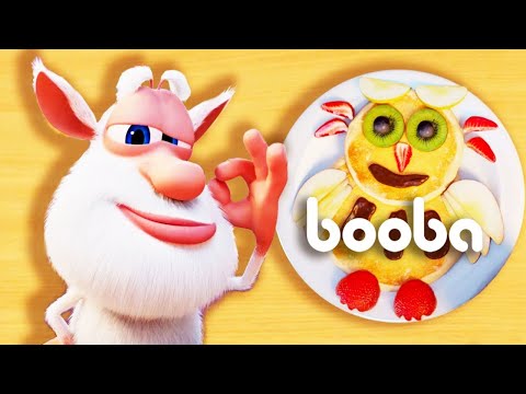 Booba 🥘 Gotowanie z Booba 🥞 Pancake Faces 🧇 Śmieszne bajki dla dzieci