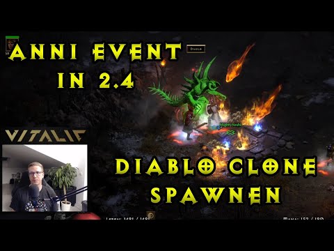 Wie bekomme ich einen Anni? Diablo Clone Event in D2R 2.4