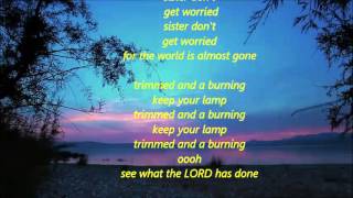 Blind Willie Johnson- Keep your lamp trimmed & burning (lyrics)