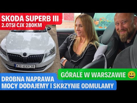 Straight from the Mountains A very nice couple and Skoda SUPERB III 2.0TSI 280KM CJX more power a...