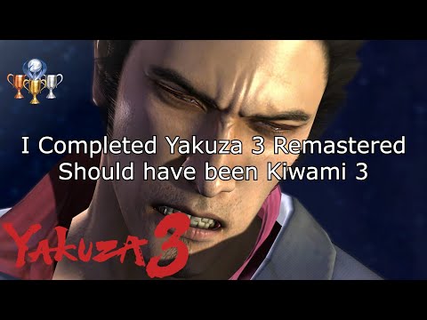I Completed Yakuza 3 Remastered | A Terrible Remaster of a Great Game