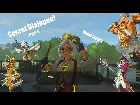 I Blew Purah’s Mind! All Sages Before Meeting Purah! Secret Dialogue Part 5 | Tears of the Kingdom