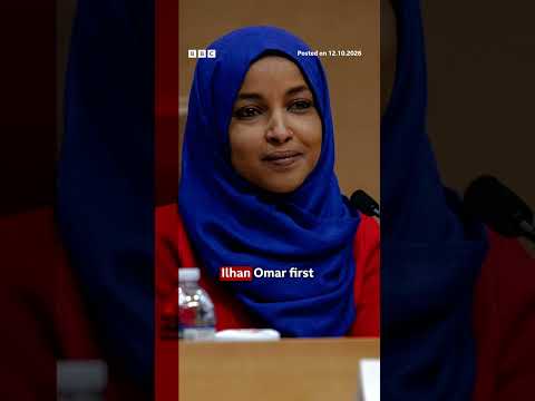 Immigration agents searched the home of Minnesota Representative Ilhan Omar. #BBCNews