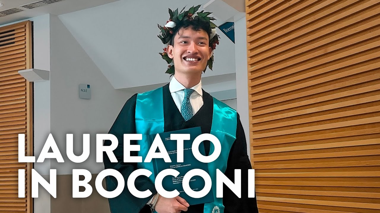 Mi sono laureato in Marketing Management all'Università Bocconi