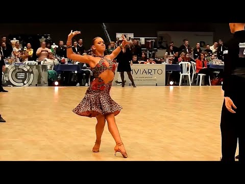 Lorenzo COLIN & Varvara MAKIENKO [Rumba] - Championnat de France 2022 / Junior 2 - Mulhouse