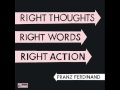 01 Right Action - Franz Ferdinand 