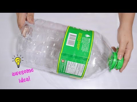 Awesome way to recycle plastic bottle| How to recycle plastic bottle| best reuse idea Video