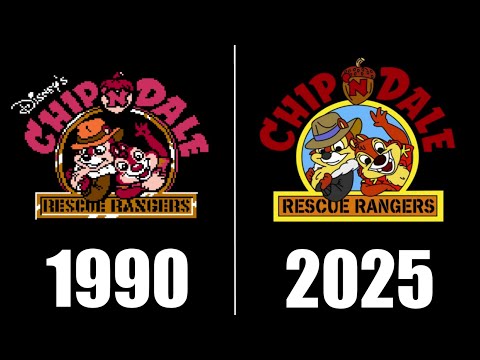 Evolution of Chip 'n Dale Rescue Rangers Games [1990-2025]