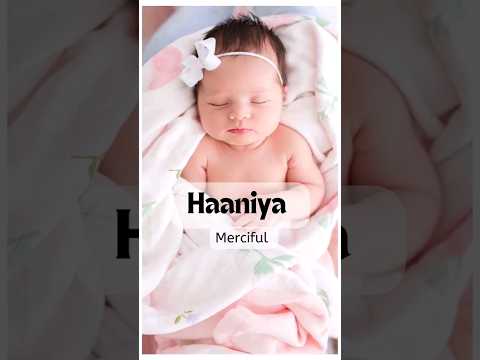 Cute Names for Baby Girl/Letter " H "/Modern Baby Arabic Names.#shorts ,#viral