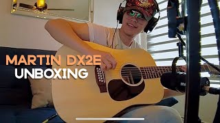 Unboxing y Review - Martin D-X2E 12 String