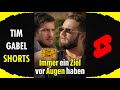 Jeder muss ein Ziel vor Augen haben 🎯 #timgabelpodcast #realtalk