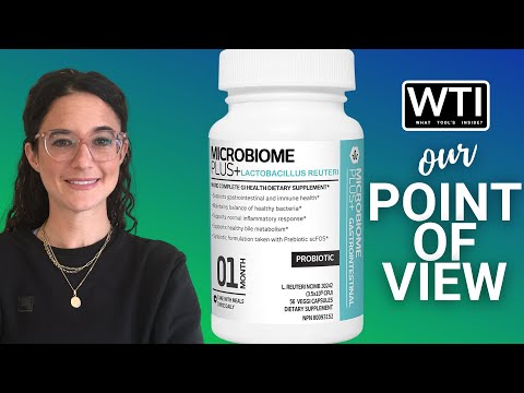 Microbiome Plus Probiotic Supplements - WTI product video review