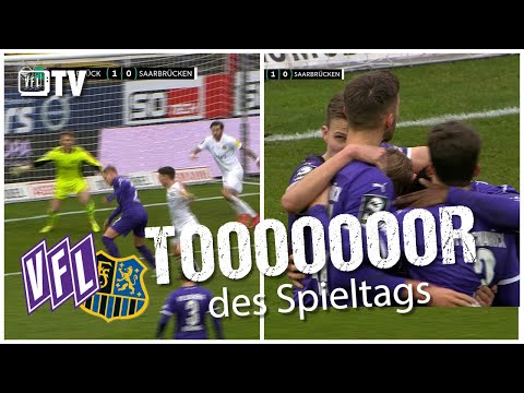 Unser Tor des Spieltags: Sören Bertram macht das 1:0 gegen Saarbrücken!