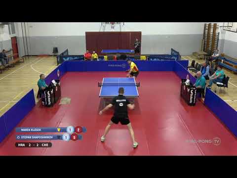 3.SHAPOSHNIKOV - KRASEK #MOSCOW #Championships #RUSSIAN #tabletennis #настольныйтеннис