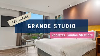 Grande Studio | Apartment Tour | Roomzzz Aparthotels London Stratford