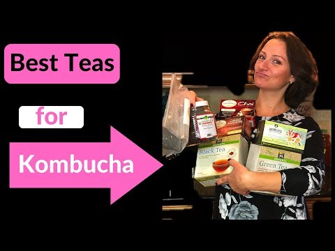 Kombucha Tea Recipe. What are the best teas to use.