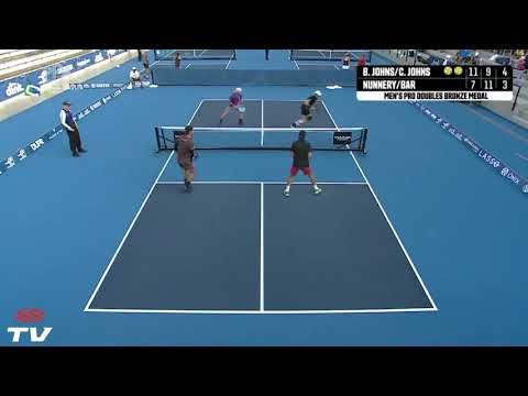 Successfully Defended Around The Post Shot Pickleball Highlight - Atlanta Open Men's Doubles