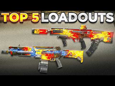 TOP 5 *META* LOADOUTS after UPDATE! 👑 (Best Warzone Class Setup)