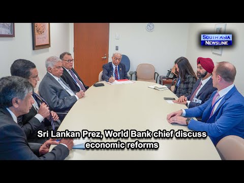 Sri Lankan Prez, World Bank chief discuss economic reforms