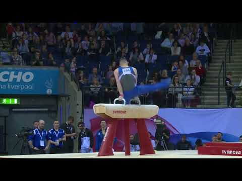 Dominick Cunningham- SILVER - Pommel Horse- 2018 British Gymnastics Championship - MAG Senior AA